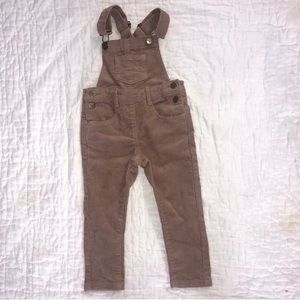 Jamie Kay Dusty Pink Corduroy Overalls
